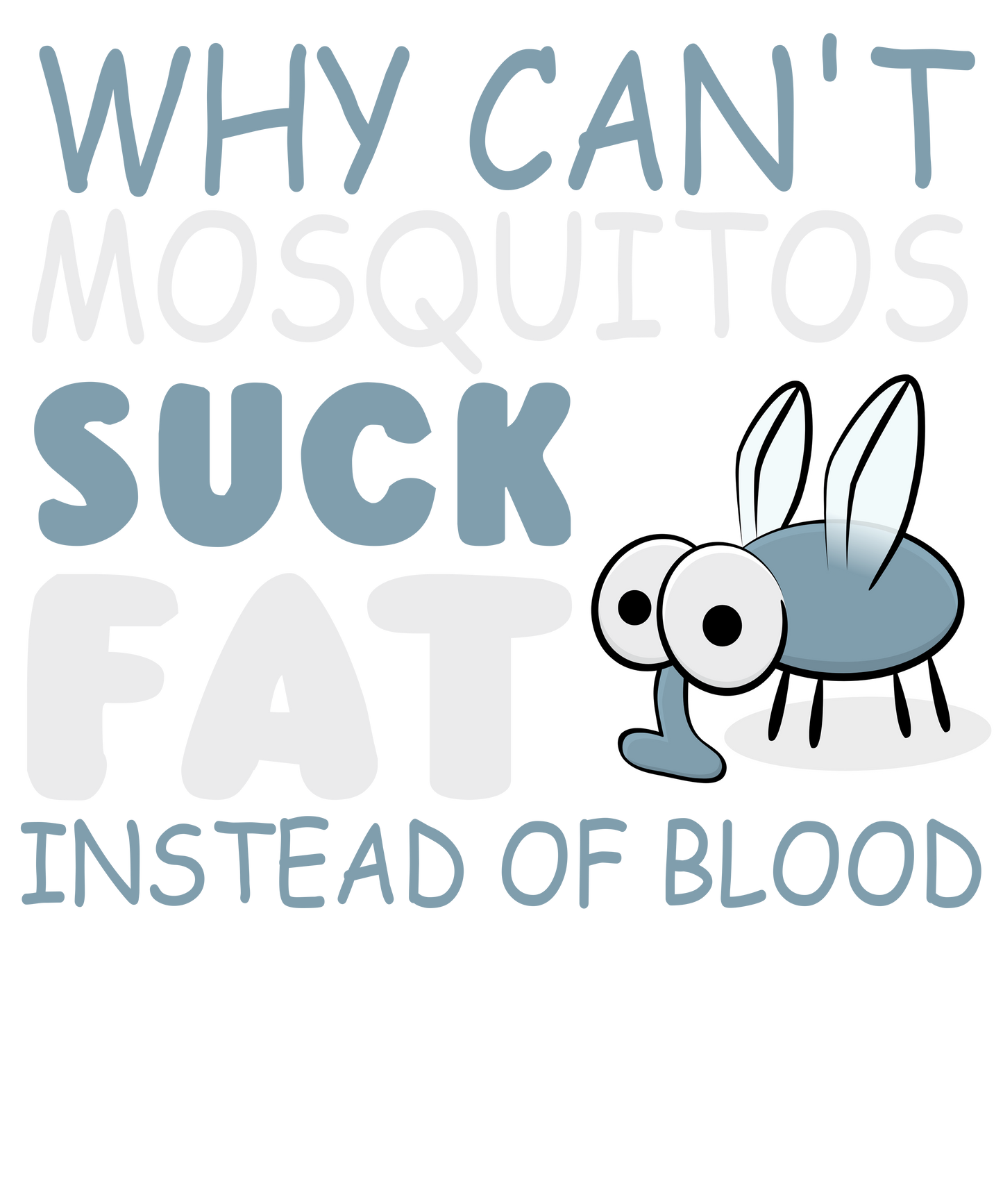 Mosquito Humor Art
