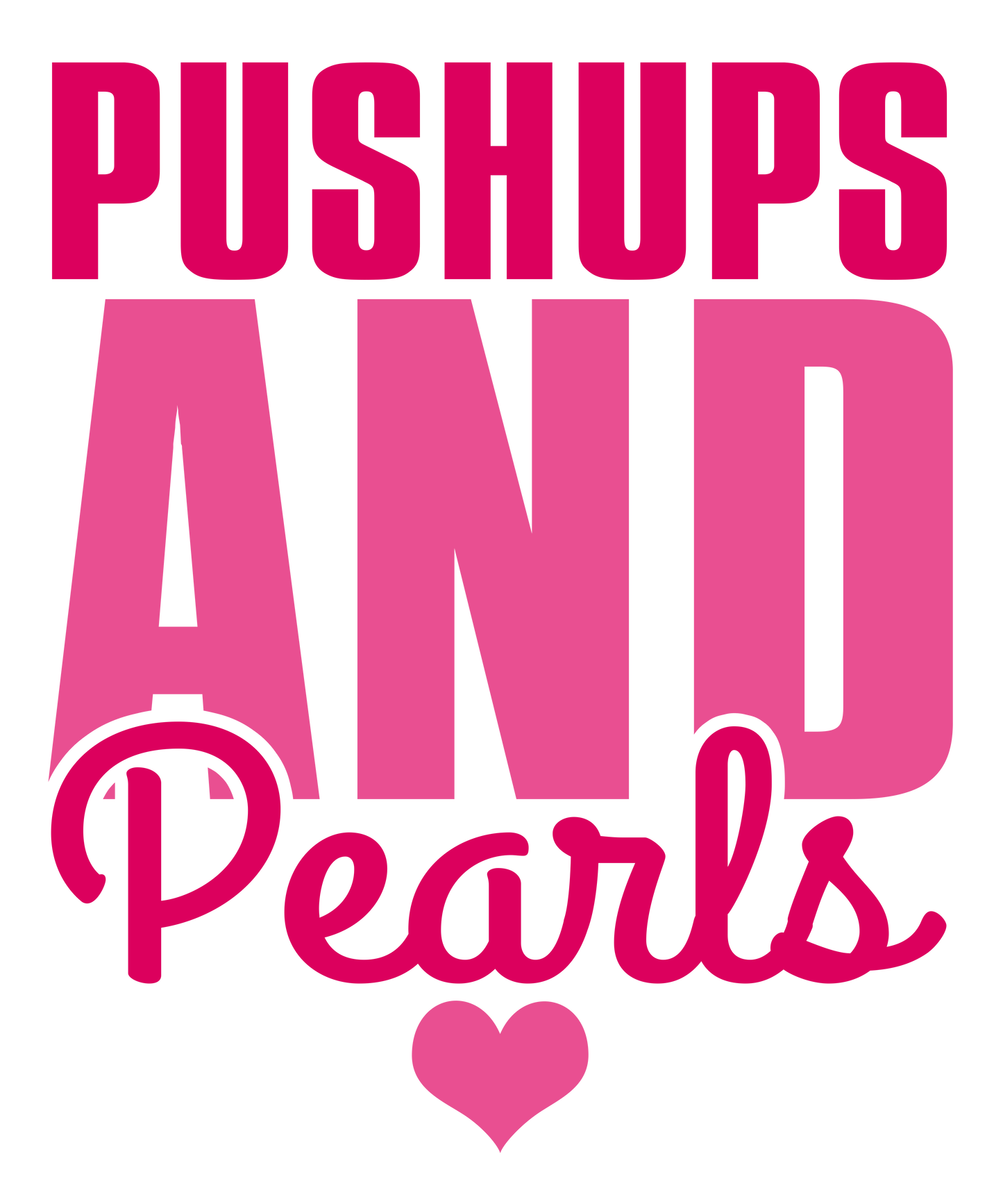 Pushups & Pearls Design