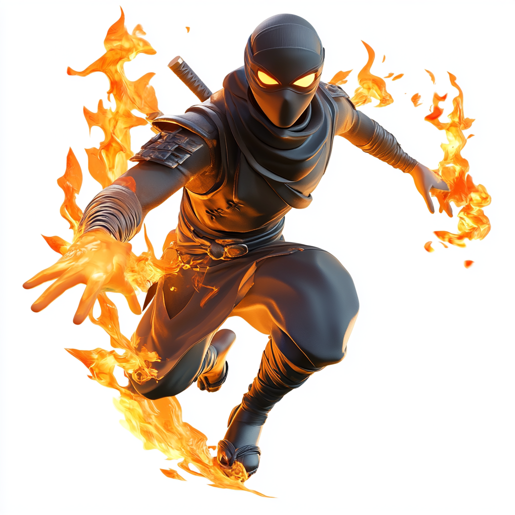 Flaming Ninja Fury