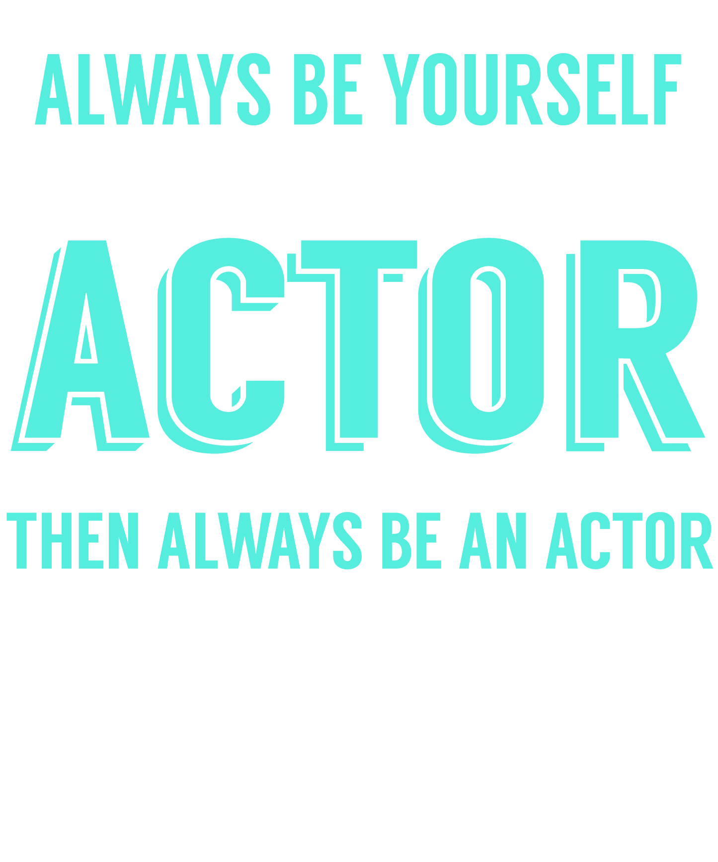 Be an Actor Today