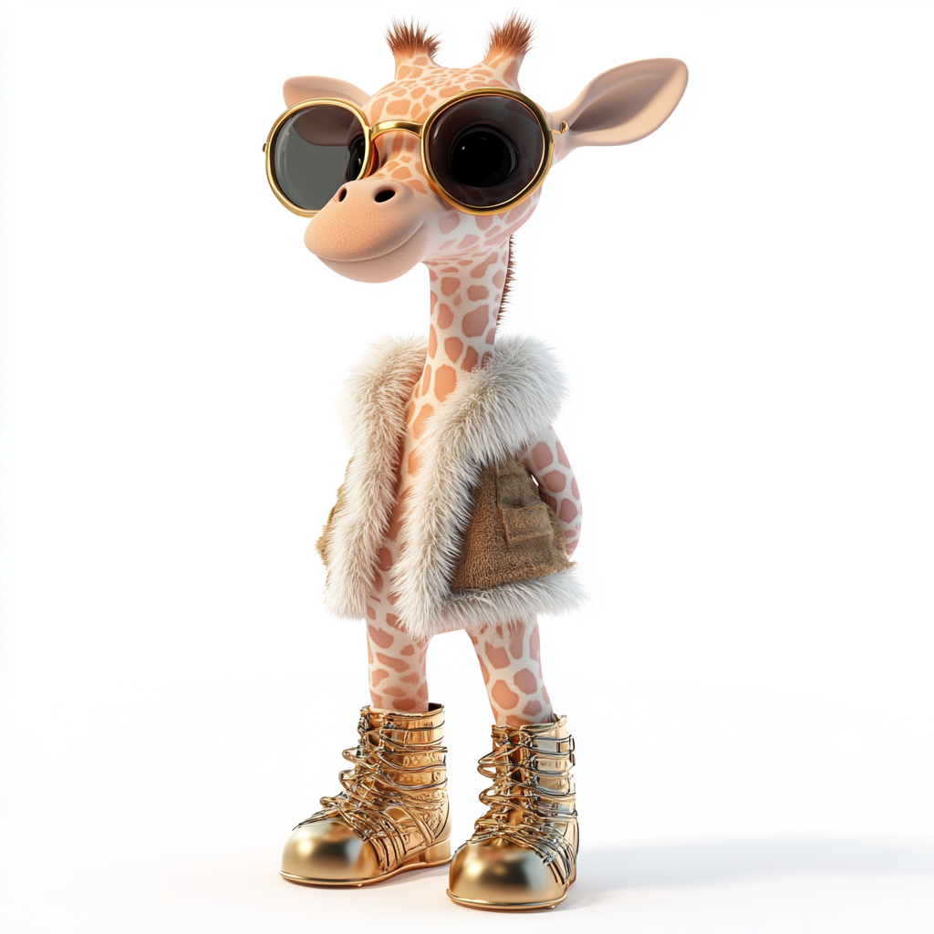 Chic Giraffe Fashionista