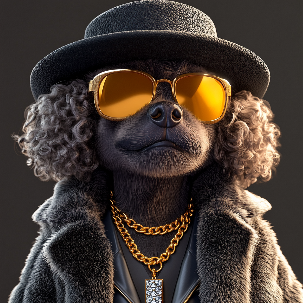 Pawsitively Stylish Canine