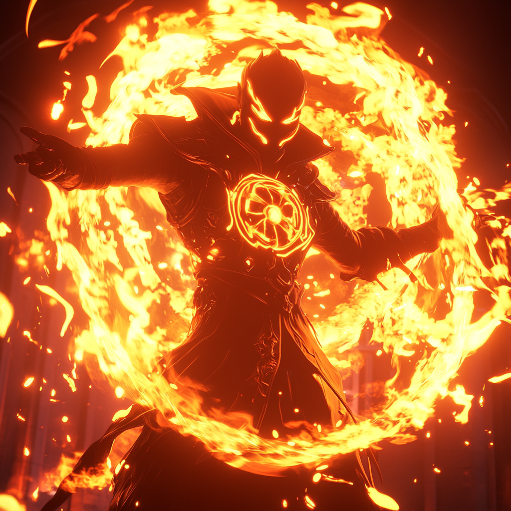 Inferno Sorcerer Artwork