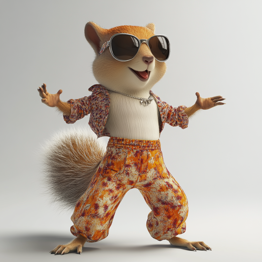 Stylish Squirrel Chic