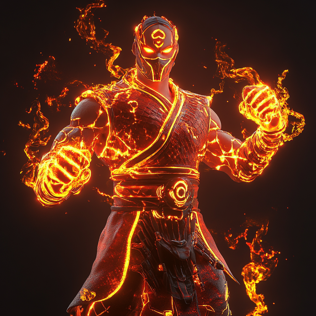 Fiery Warrior Vibes