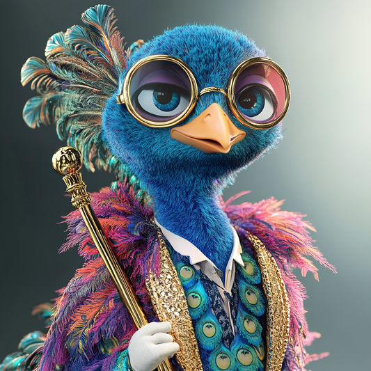Glamorous Peacock Majesty