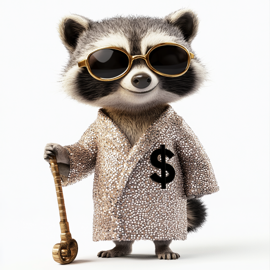 Glamorous Raccoon Royale