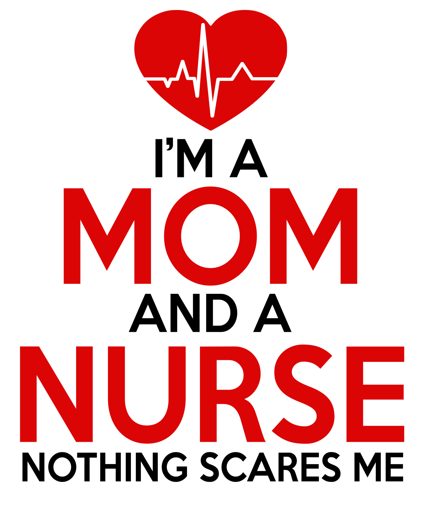 Mom Nurse Heartbeat Love