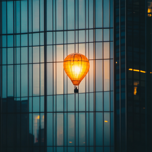 Glow of the Floating Balloon