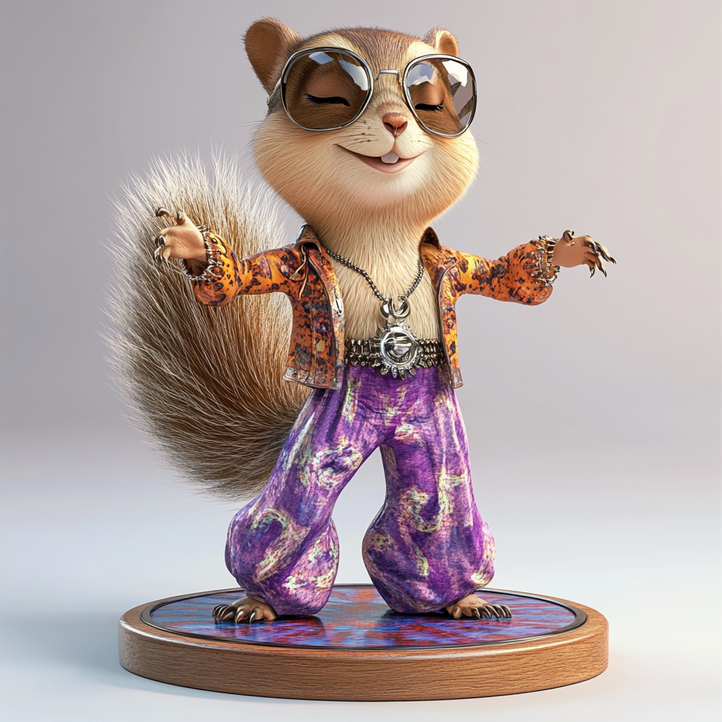 Groovy Squirrel Vibes