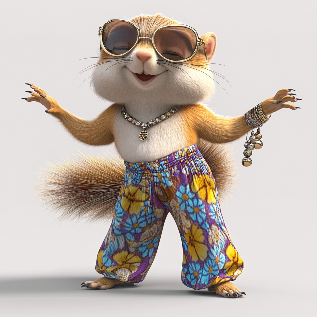 Chic Squirrel Vibes