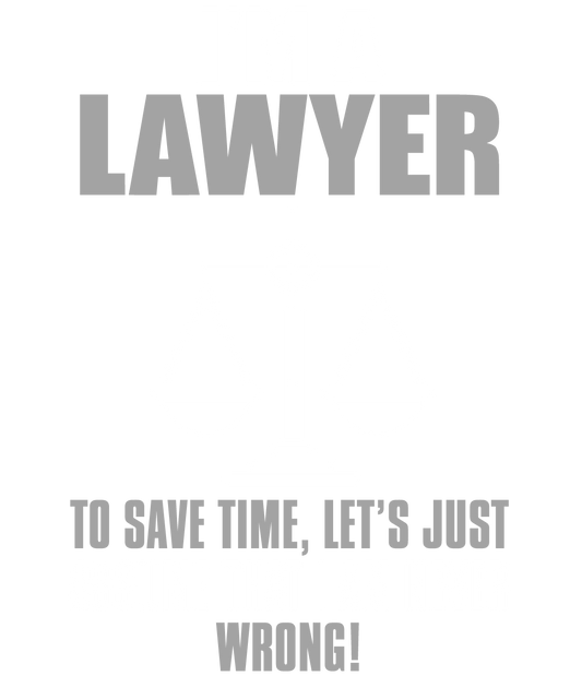 Legal Humor Poster