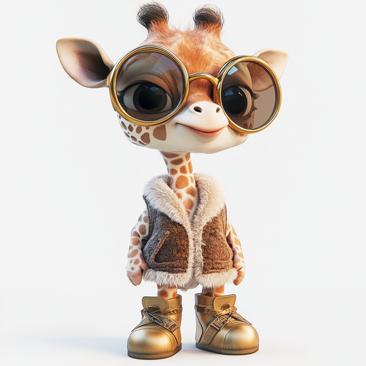 Trendy Giraffe Chic