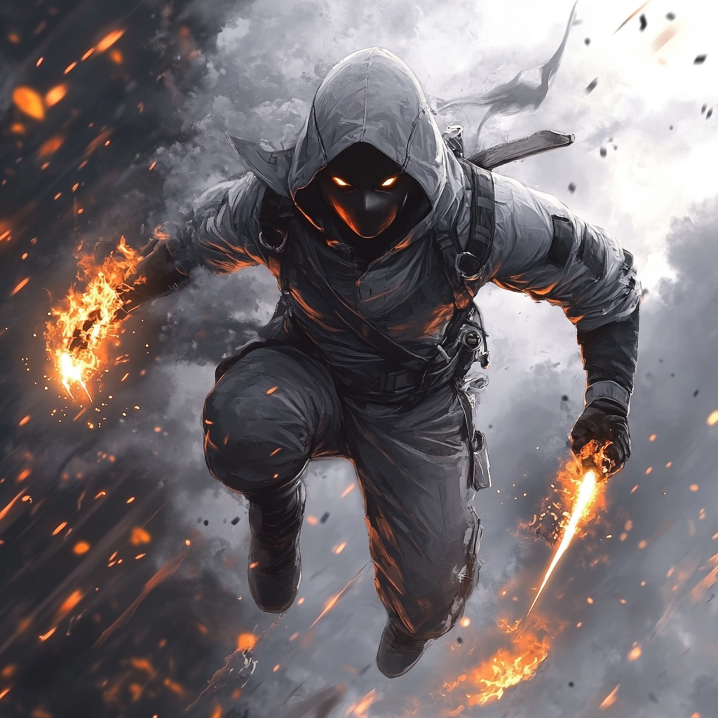 Flaming Assassin Escape