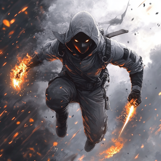 Fiery Ninja Escape