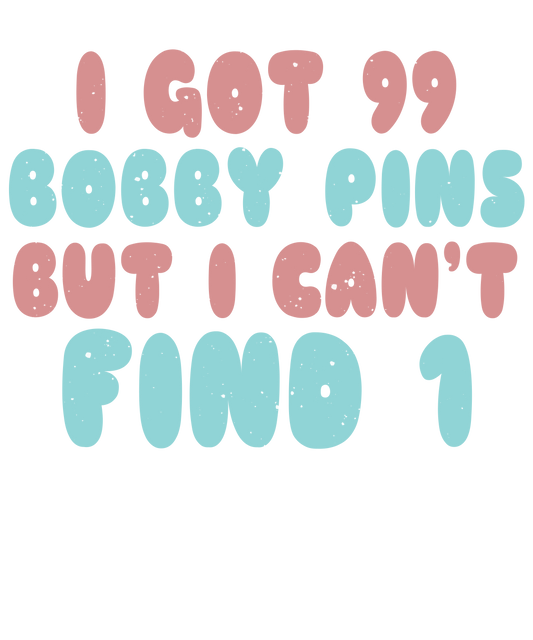 Bobby Pin Humor Art