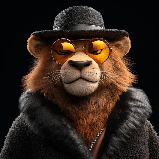 Stylish Lion Masterpiece