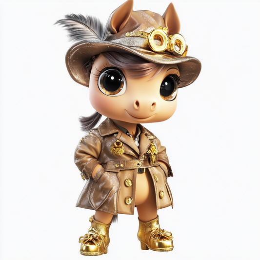 Sassy Detective Pony