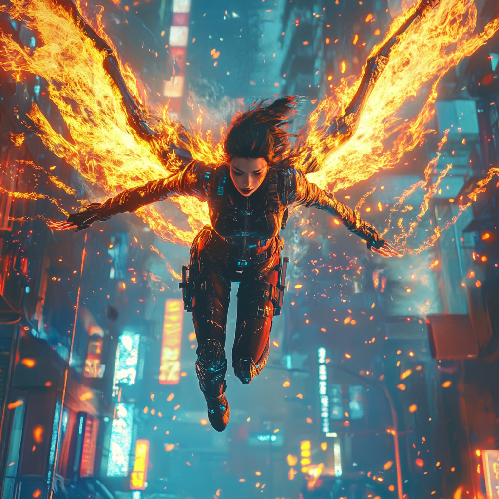 Flame-Winged Heroine