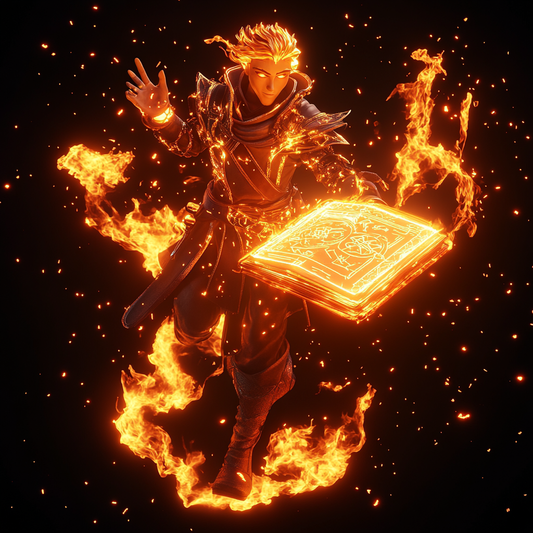 Fiery Mage Spellbook