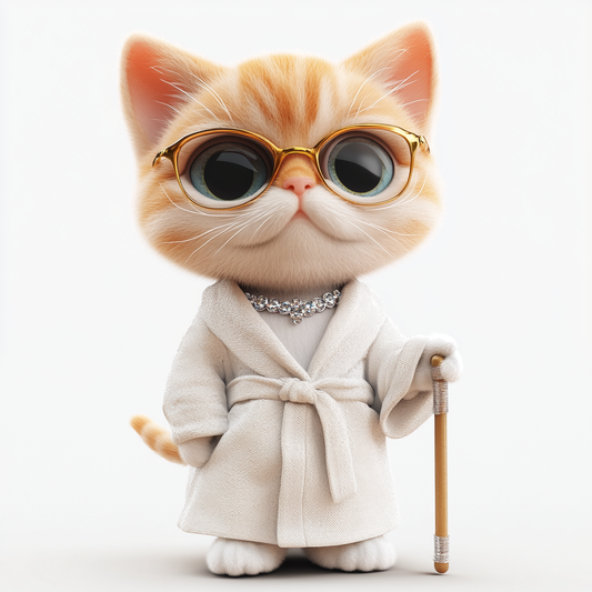 Chic Cat Elegance