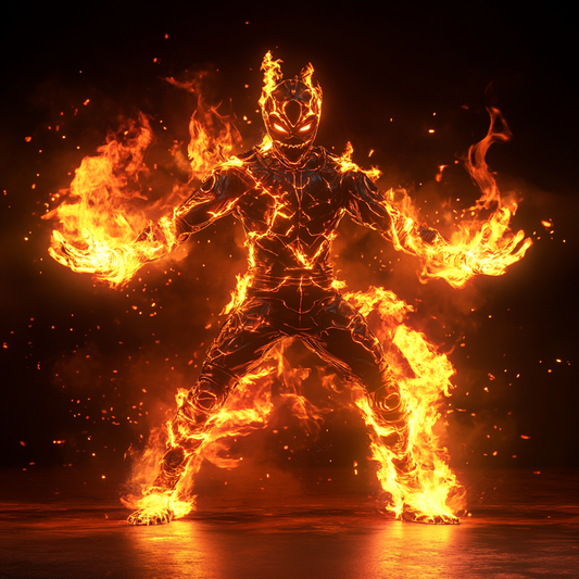 Fiery Avenger Artwork