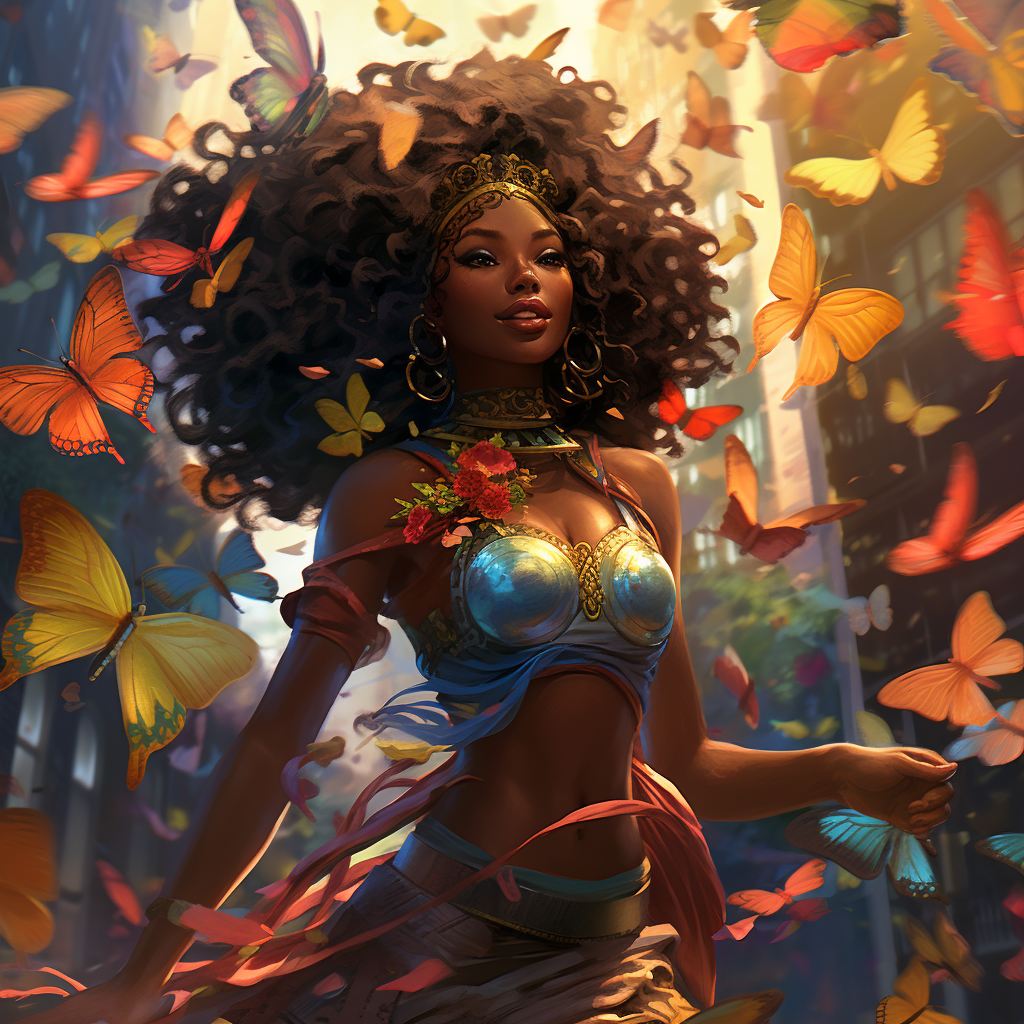 **Enchanting Butterfly Dance**