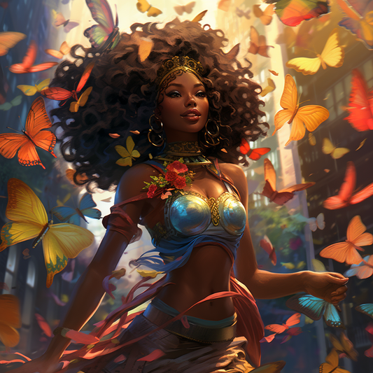 **Enchanting Butterfly Dance**