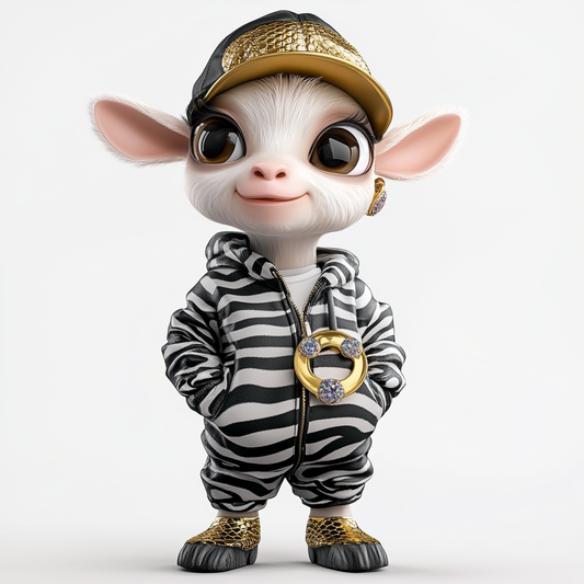 Zebra Chic Cuddly Kiddo