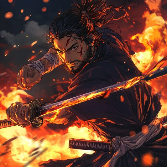 **Fiery Samurai Valor**