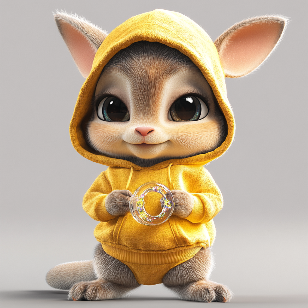 Adorable Hoodie Critter