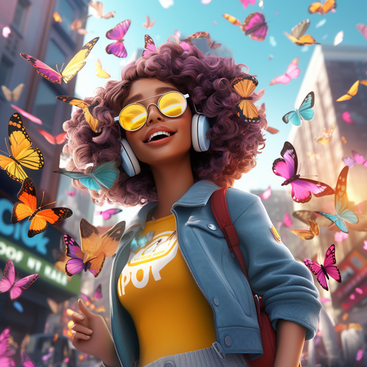 Vibrant Butterfly Bliss