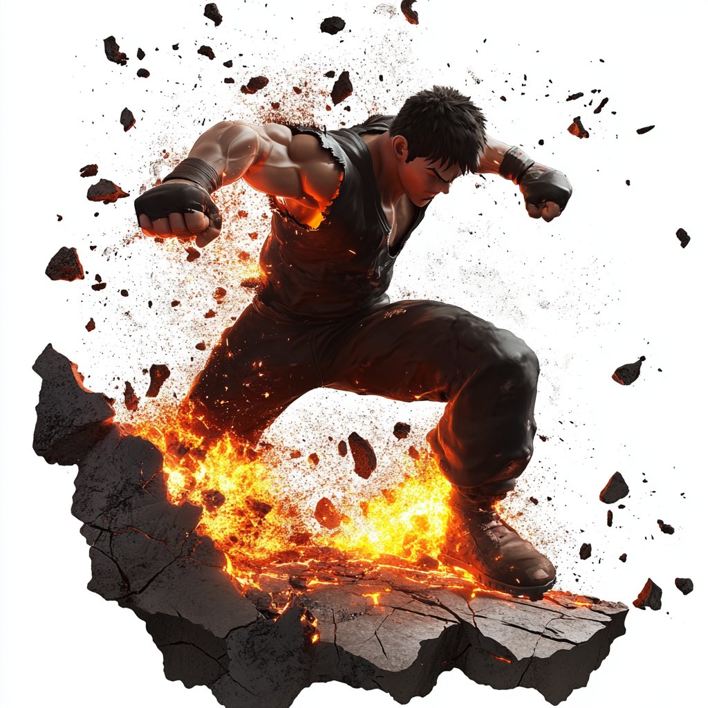 **Explosive Fury Artwork**