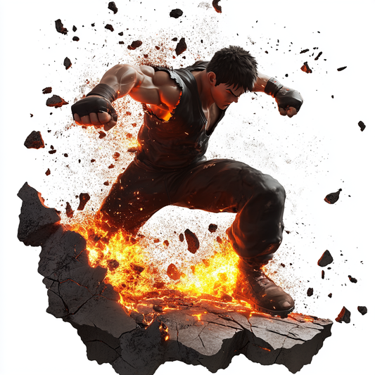 **Explosive Fury Artwork**