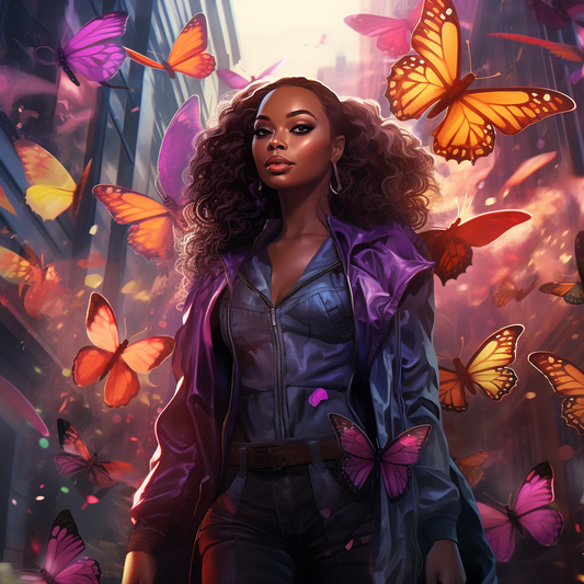 Vibrant Butterfly Dreams