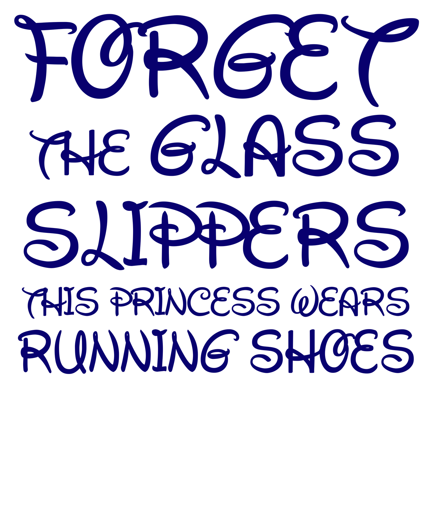 Running Shoes Princess Design