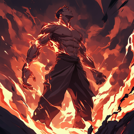 Fiery Heroic Stance