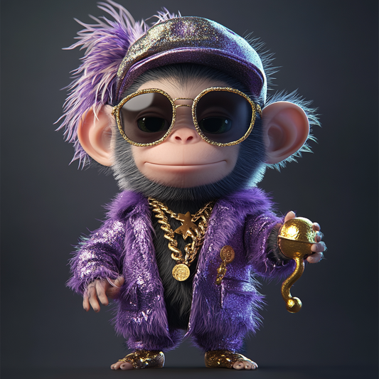Stylish Funky Monkey