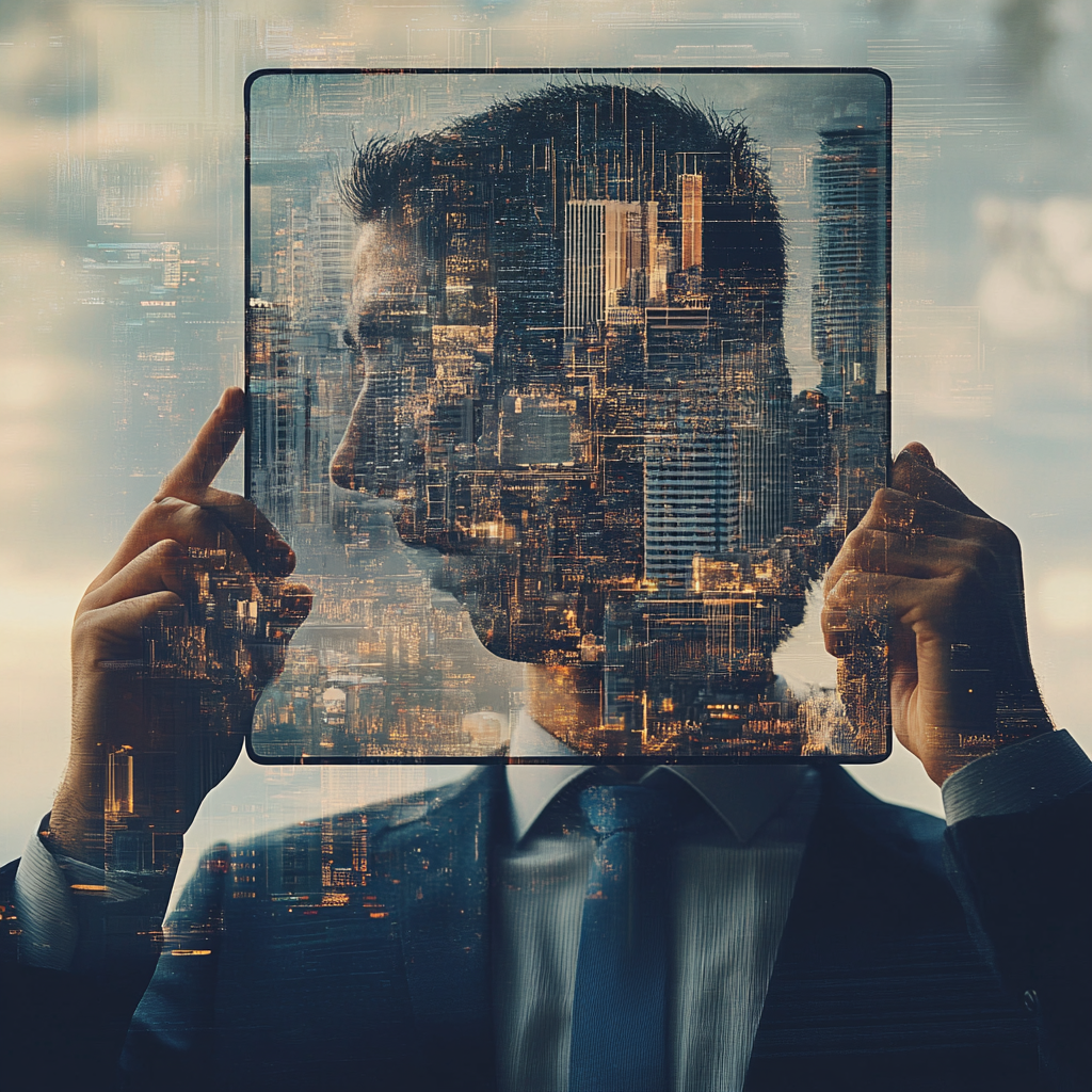 Urban Dreamscape Portrait