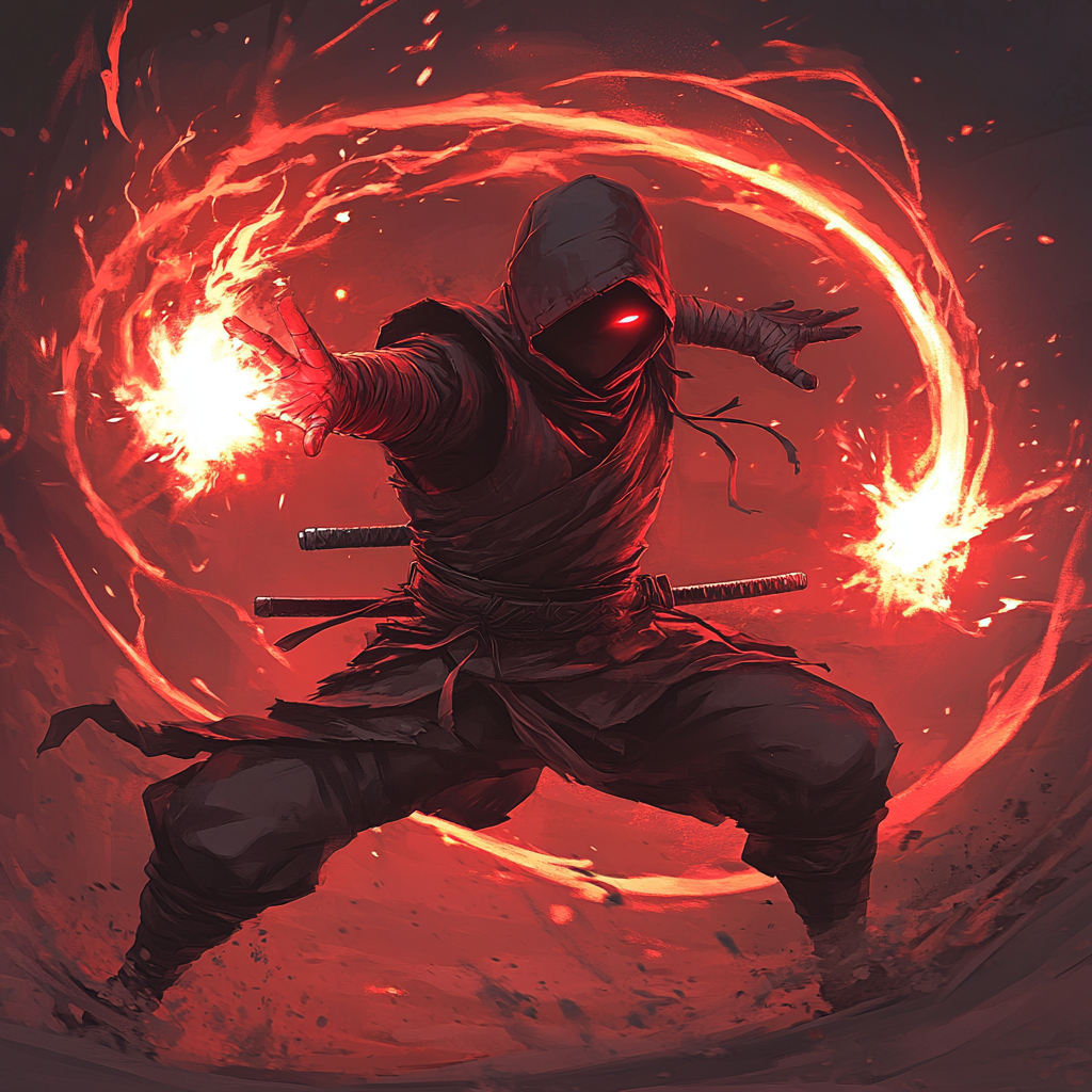Mystic Fire Ninja