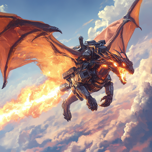 Fiery Dragon Ascent