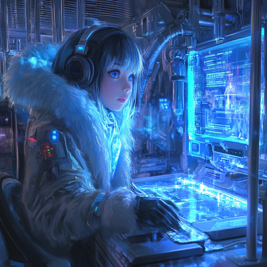 **Futuristic Cyberpunk Dream**