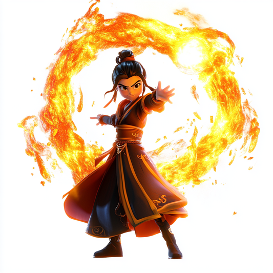 **Fiery Heroic Mage**