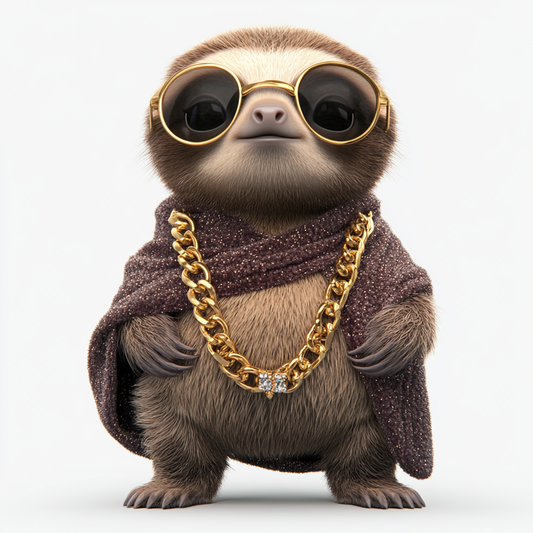 Chic Sloth Superstar