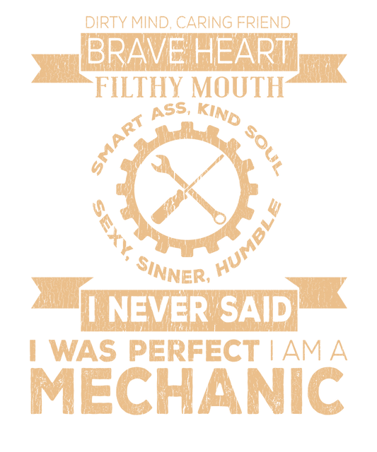 Mechanic's Motto Design