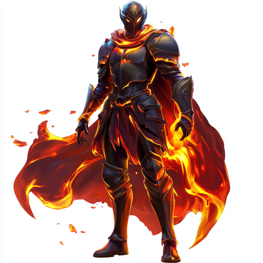 **Fiery Knight Armor**
