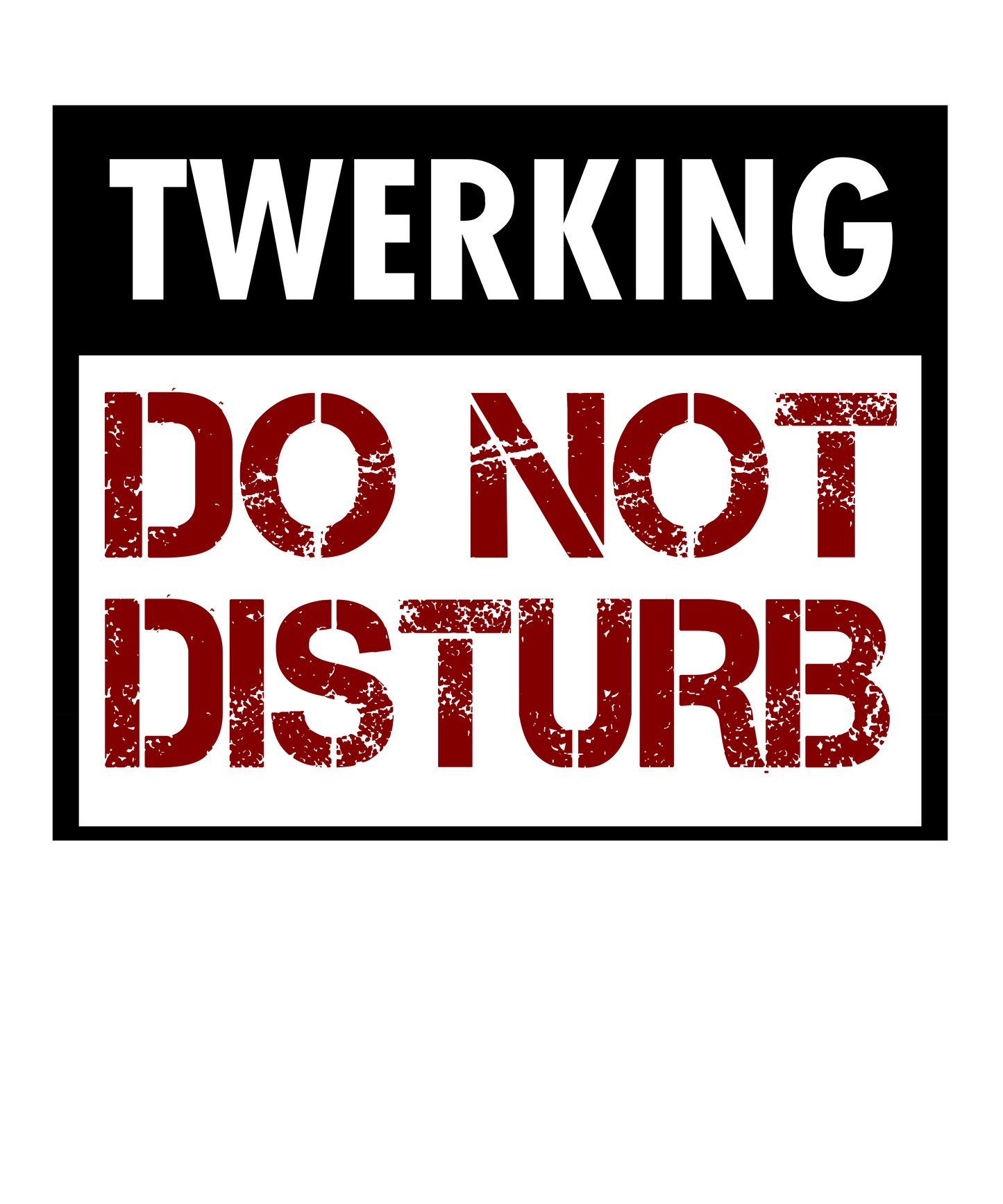 Bold Warning Signage