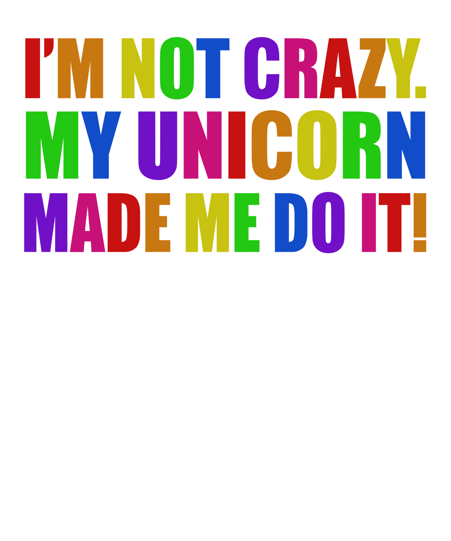 Whimsical Unicorn Quote