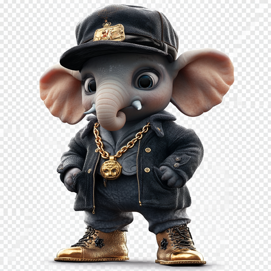 Hip-Hop Elephant Vibes