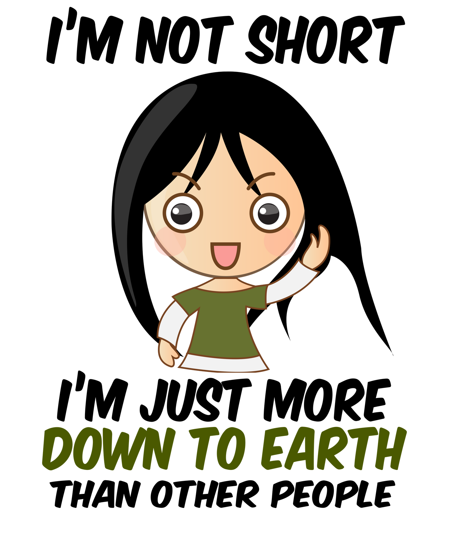 Cheerful Earthy Character